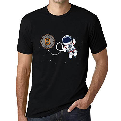 Men's Graphic T-Shirt Bitcoin to The Moon HODL BTC Crypto Funny Eco-Friendly Limited Edition Short Sleeve