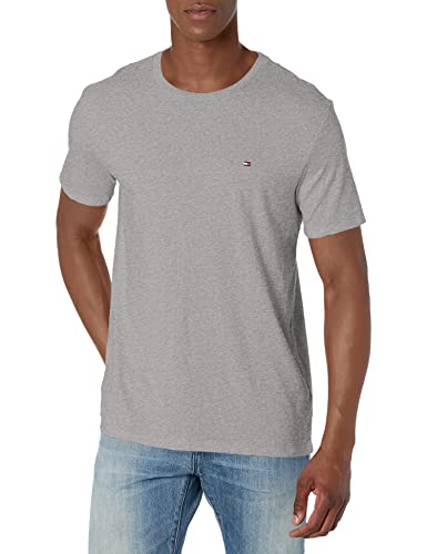 Image of Tommy Hilfiger Mens Flag Crew Neck T-Shirt