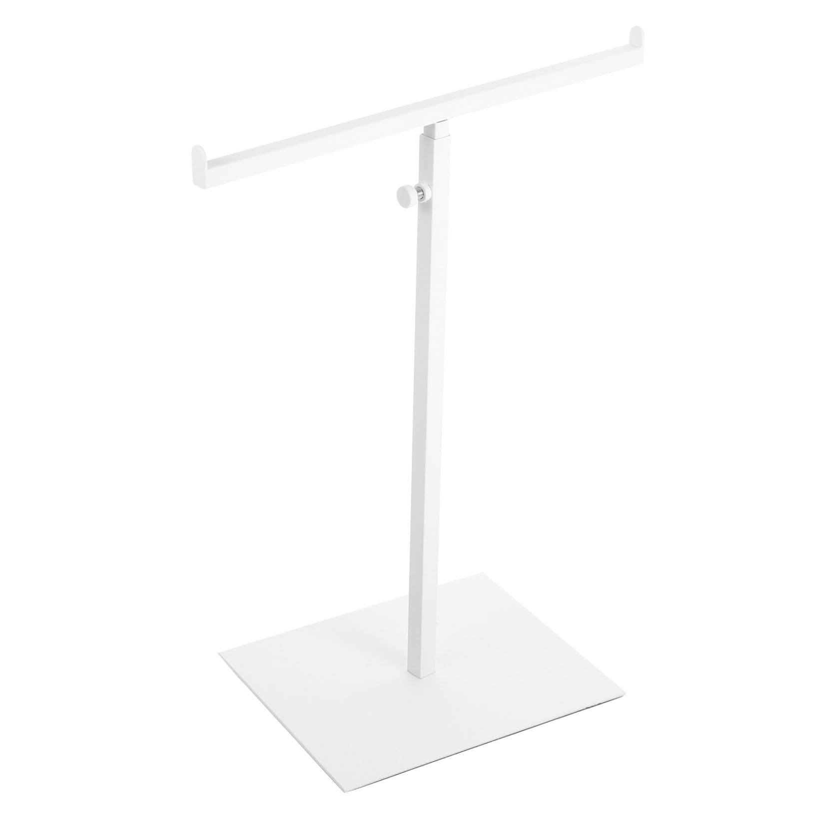 Expositor de Corbatas y Bufandas Soporte para Sombrero de Peluca para mostrador Soporte de exhibición de Bolsos Ajustable Percha monederos estantes de exhibición Estante del Bolso