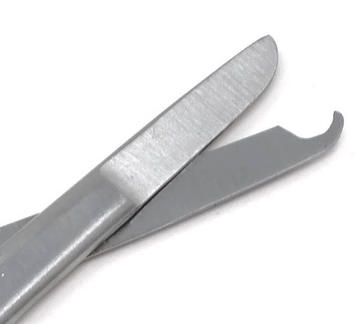 Stitch Cutting Embroidery Scissors Straight Sharp with one Hook Blade Stainless Steel, Lightweight made of Premium Grade Stainless Steel (4.5