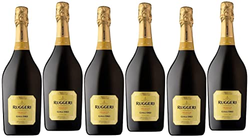 RUGGERI GIALL'ORO VALDOBBIADENE PROSECCO SUPERIORE DOCG EXTRA DRY 75 CL 6 BOTTIGLIE