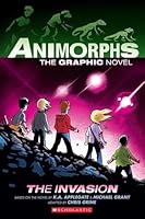 Animorphs Graphic Novels Series Vol.1-5, 5 Books Collection Set, The Invasion, The Visitor, The Encounter, The Message, The Predator 1637996543 Book Cover