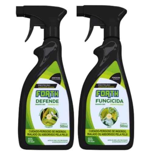 Kit Fungicida E Defende Óleo De Neem 500ml