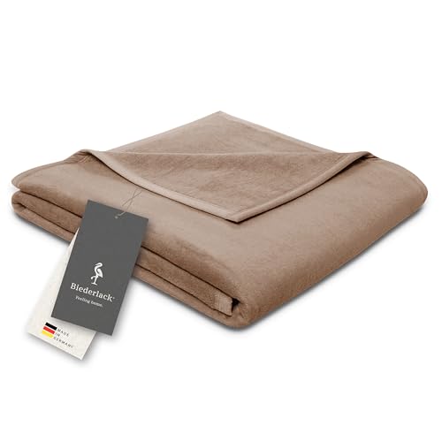 biederlack® Flauschige Kuscheldecke Pure Cotton I Made in...