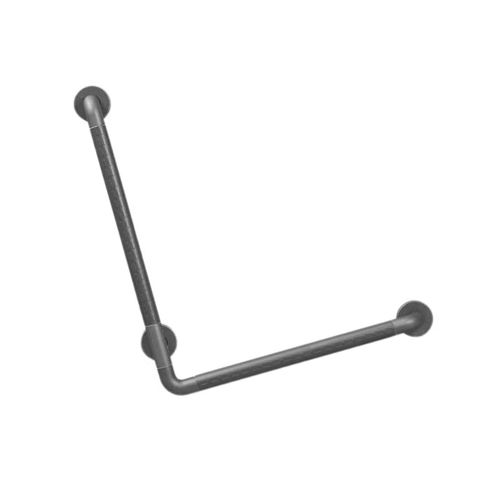 Barra De Apoyo For Ducha, Barra De Apoyo De Seguridad En Forma De L For Baño, Soporte For Pasamanos, For Entrada De Baño Y Vestidor.(40cmx60cm)
