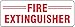 Label, Fire Extinguisher, 3.5x10 In, PK10