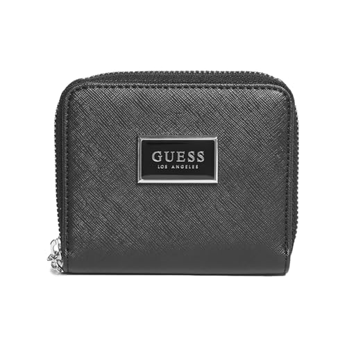 GUESS Factory Women's Abree Medium Saffiano Zip-Around Wallet