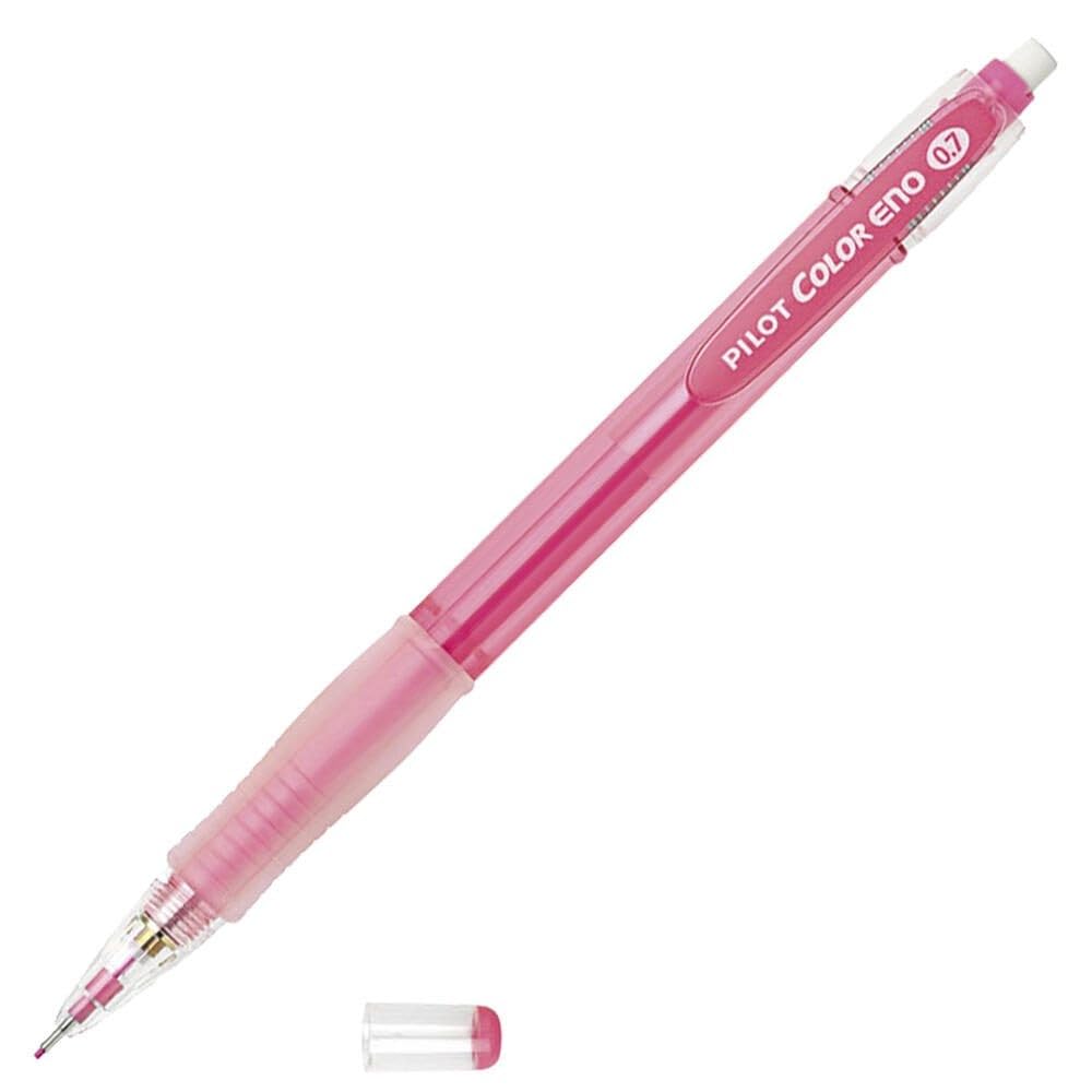 Color Eno Mechanical Pencil - 0.7 mm - Pink Body - Pink Lead