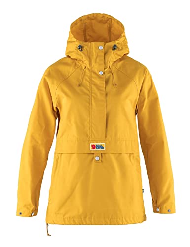 Fjallraven Damen Vardag Anorak Jacke, Mustard Yellow, XL EU