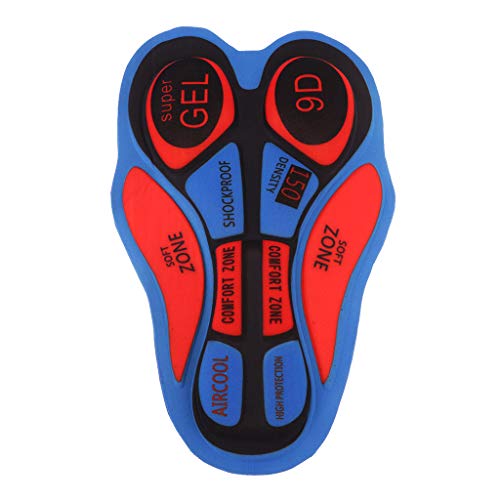 LEIPUPA Pacote de 2 Acolchoados de Reposição para Roupas íntimas de Ciclismo