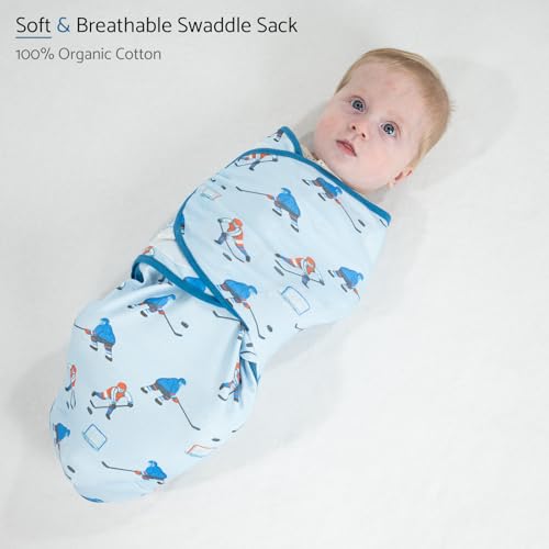 Image of LollyBanks Newborn Swaddle,100% Organic Cotton Baby Swaddle for Newborn