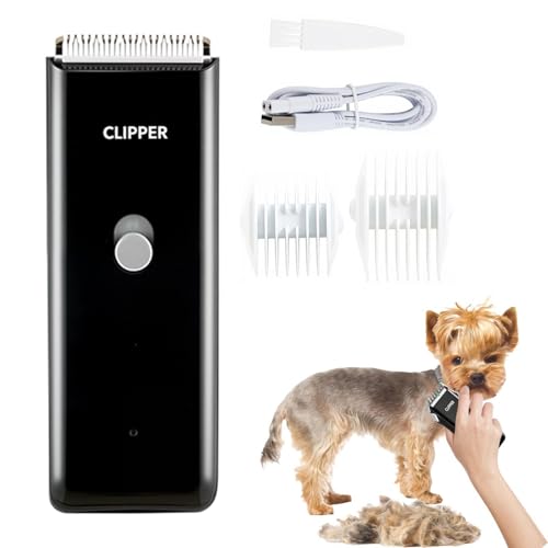 Cortapelos de Perros - Recortadora Y Afeitadora Inalámbrica Silenciosa | Rasuradoras Para El Aseo De Perros,para patas orejas cara trasero cejas pies hogar pelo de mascota gatos y animales