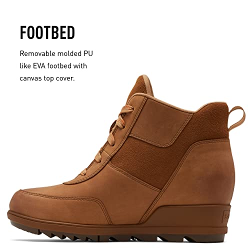 Sorel Women's Evie Sport Lace Boot - Velvet Tan, Umber - Size 9.5 #TOP3
