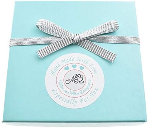 MOM & THREE DAUGHTERS Beach Necklace | Palm Tree, Sun, and Ocean Waves Charm | Sterling Silver and Bronze | 18" Chain | Beach Gift for Women - Image 7