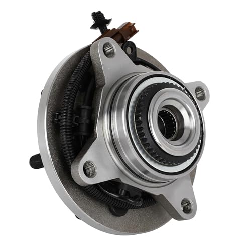 Image of Detroit Axle - Pair Front Wheel Bearing and Hubs Assembly with ABS & 6-Lug for Ford F-150 2018-2020 & Expedition 2018-2021 & Lincoln Navigator 2018-2021, 4WD Only 515181