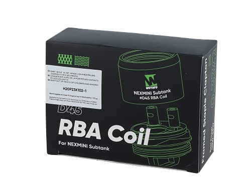 Wotofo D45 RBA Verdampferkopf 0,33 Ohm – Bild 4