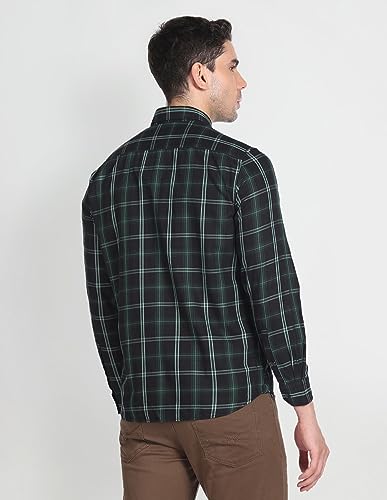 Image of Arrow Men's Cotton Solid Slim Fit Shirt
