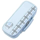 レイメイ藤井 ペンケース トップライナーチェック ブルー FSB145A