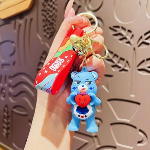 Image of GEOCARTER Teddy Bear Keyring | Cute Keychain for Bags & Keys