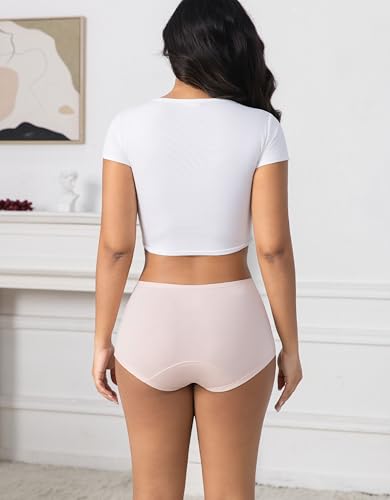 Image of Goat Union Organic Cotton Boyleg Period Underwear for Women & Teens - Moderate Absorbency Period Panty
