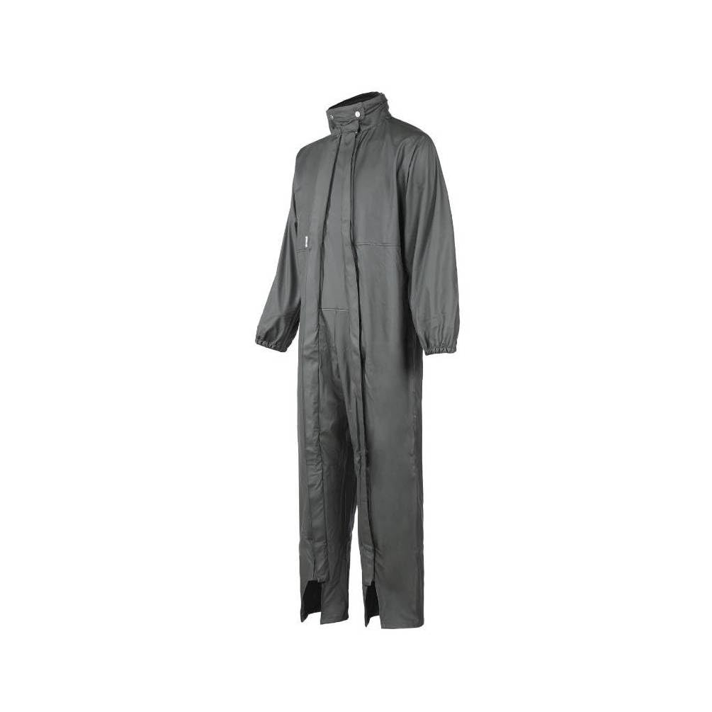 D-Work - Traje de lluvia de trabajo, talla 4XL, color oliva resistente e impermeable