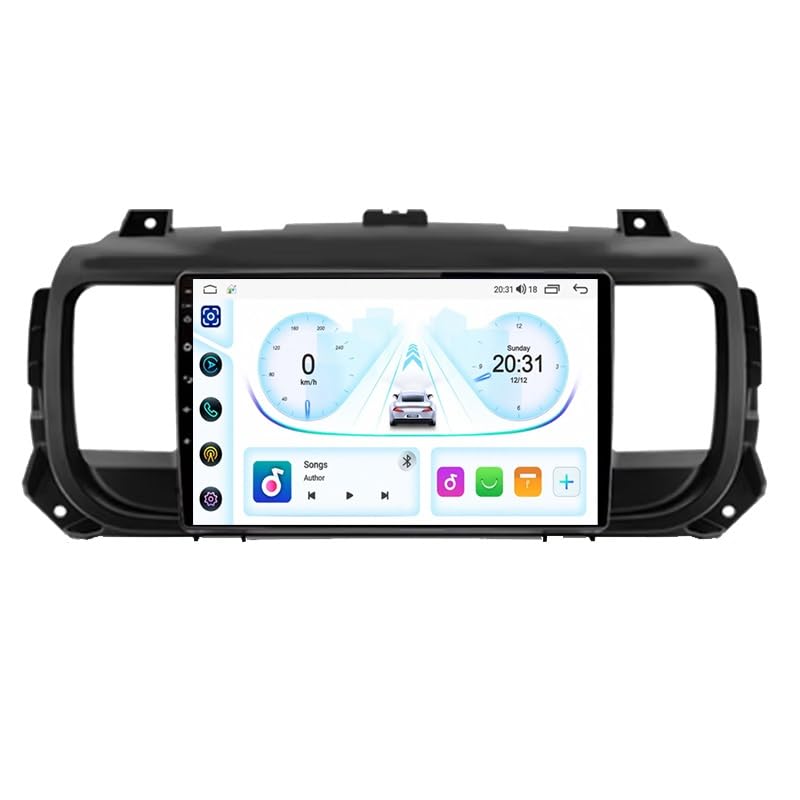 Pantalla CarPlay de 9 pulgadas para viajar en familia en SpaceTourer y Expert 2016-2021