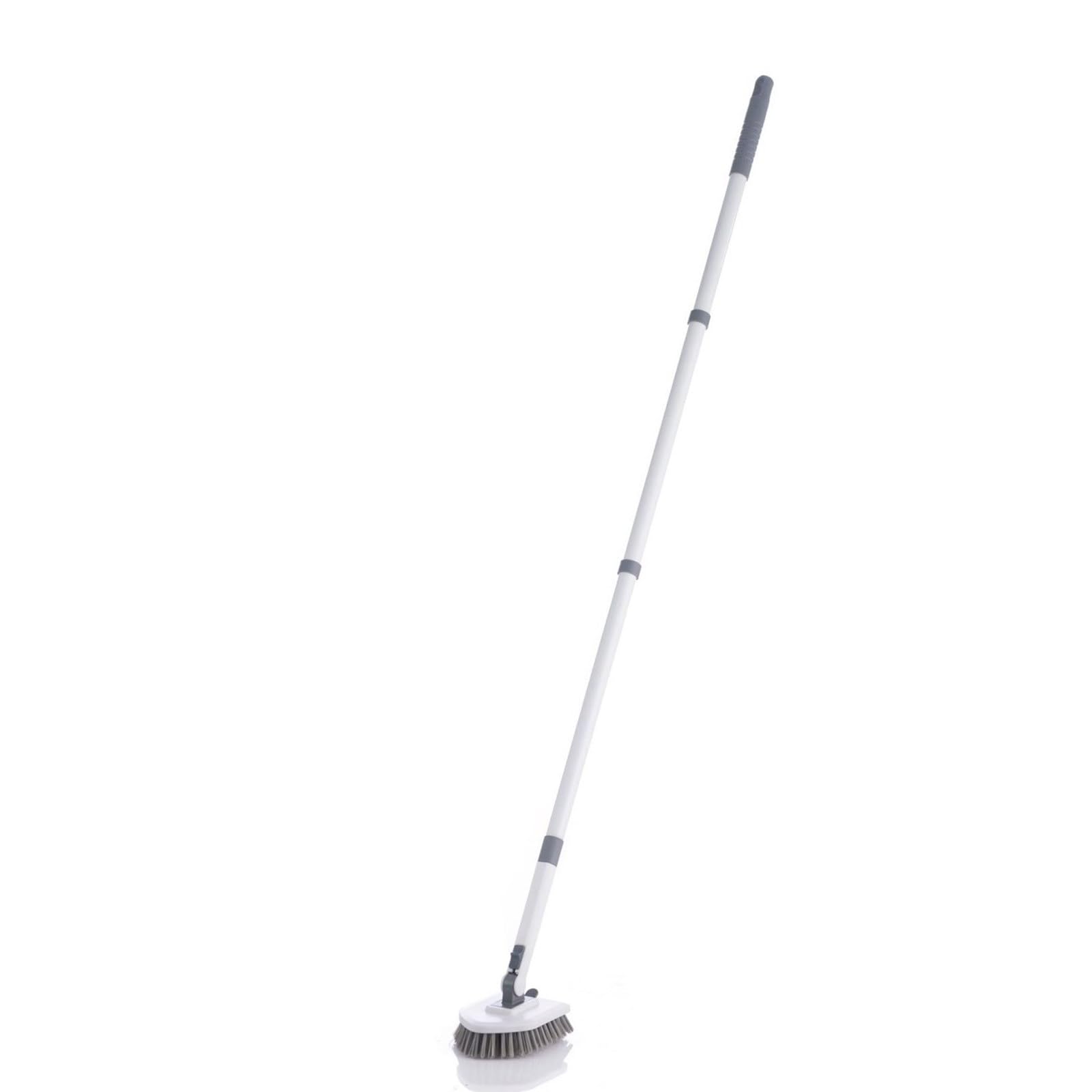 Herramienta de limpieza triangular para suelos de azulejos, cepillo multisuperficie y limpiaparabrisas para baño y ducha, herramienta de limpieza eficiente para un brillo sin rayas