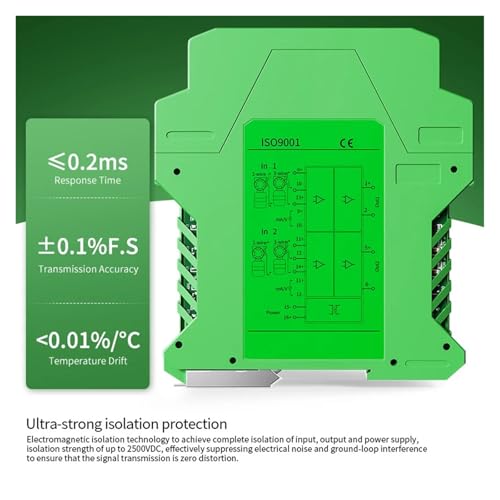 Isolateur de signal 1 entrée 2 sorties pour supprimer les parasites