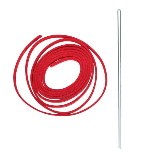 ミズノ(MIZUNO) 野球 グラブ修理ヒモ グラブレース 1本入り 150cm 1GJYG12562 1P (レッド/FF/Men's)