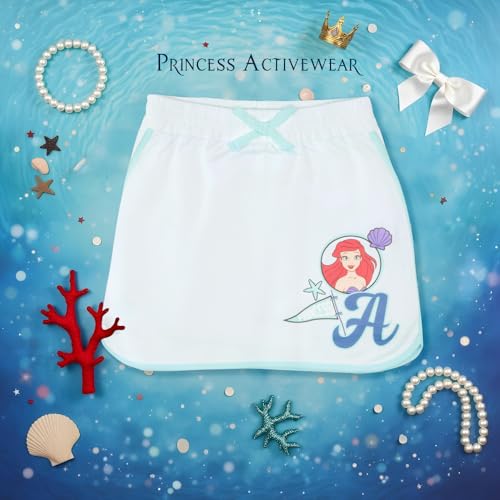 Image of Disney Princess, Lilo and Stitch, Minnie Mouse, Moana and Frozen Girls 2-Piece Sets - Short Sleeve T-Shirt and Skort for Kids