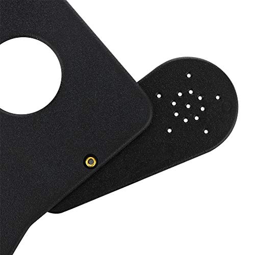 Image of 4 Pcs Ophthalmic Eye Occluder for Ophthalmologists Orthoptists Optometrists Eye Exam Tool (Black)