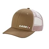Case IH Back Roads Brown Twill Cap with White Mesh Back 400858, One Size
