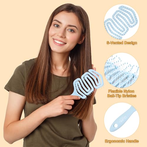 Save 30% on DUAIU Detangling Brush for Faster Blow Drying - Image 2