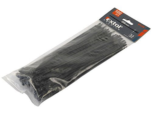 EXTOL PREMIUM 8856166 Cable Ties - Black