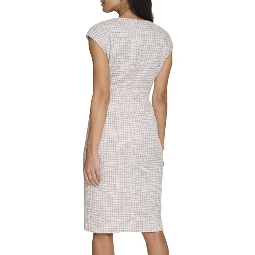 Calvin Klein Women's Work Tweed Sheath Dress4