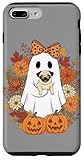 Photo Gallery vintage halloween ghost holding pug groovy floral custodia per iphone 7 plus/8 plus Photo Gallery vintage halloween ghost holding pug groovy floral custodia per iphone 7 plus/8 plus