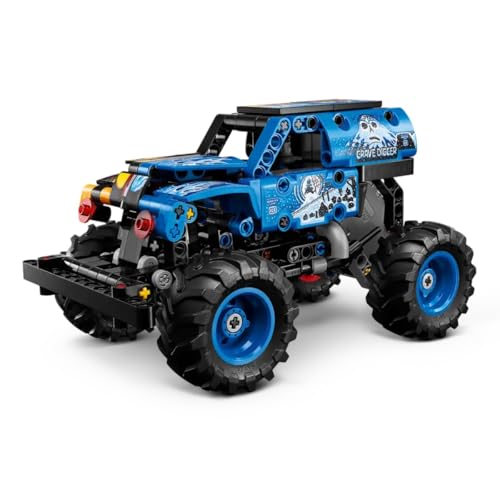 Image of LEGO Technic Monster Jam Grave Digger Fire and Ice - Pull-Back Truck Toy - 42219