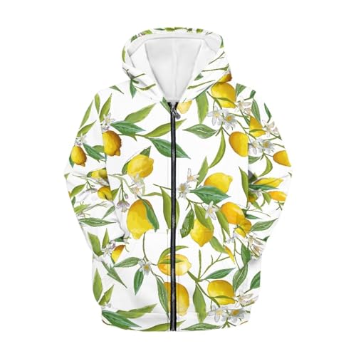 Image of Unisex Zipper Sweatshirt Boys Girls Hooded with 2 Pocket Pullover Hoodies for 6-16Y Kids