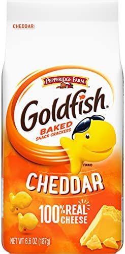 Pepperidge Farm Gold Fish Baked Snack Crackers Cheddar 187g