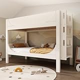 Facile à utiliser : le cadre de lit ne contient pas de matelas et ne nécessite pas de sommier tapissier. Il est livré avec un outil de montage simple et des instructions (français non garanti). Les pièces sont clairement marquées et faciles à monter. Pour minimiser le risque de dommages, le cadre de lit est expédié en deux paquets et peut arriver à des jours différents.