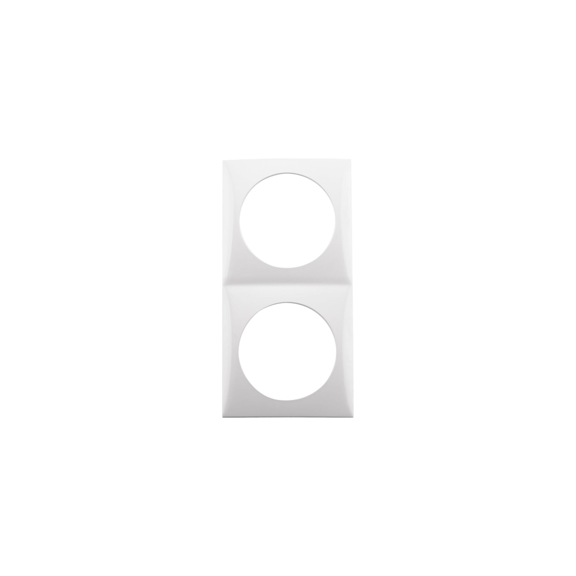 Berker Integro Flow Frame Double White Glossy Loose