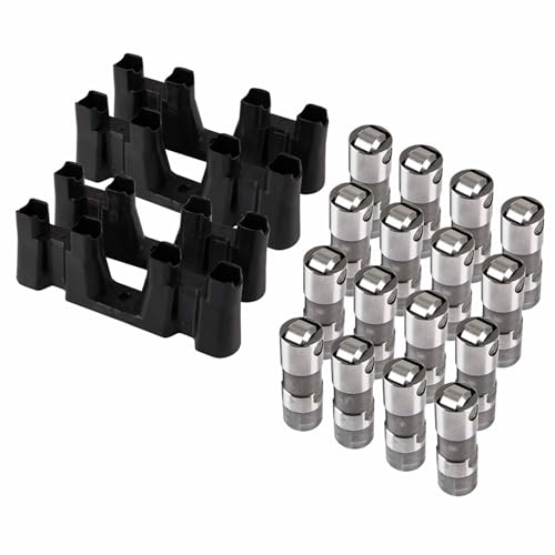 Wabbxyxq LS7 Lifters 16 Pcs Hydraulic Roller Ls Lifters and Trays 5.3 Lifter for Chevy GM Silverado Cadillac Pontiac GMC Buick LS1 LS2 LS3 LS6 LQ4 LQ9 LY5 LY6 LM7 4.8 5.3 5.7 6.0
