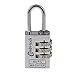 Price comparison product image BURG-WÄCHTER Combination Lock, Shackle Strength 3.2 mm, 3 Digits, Combi 90 20 Chromo SB