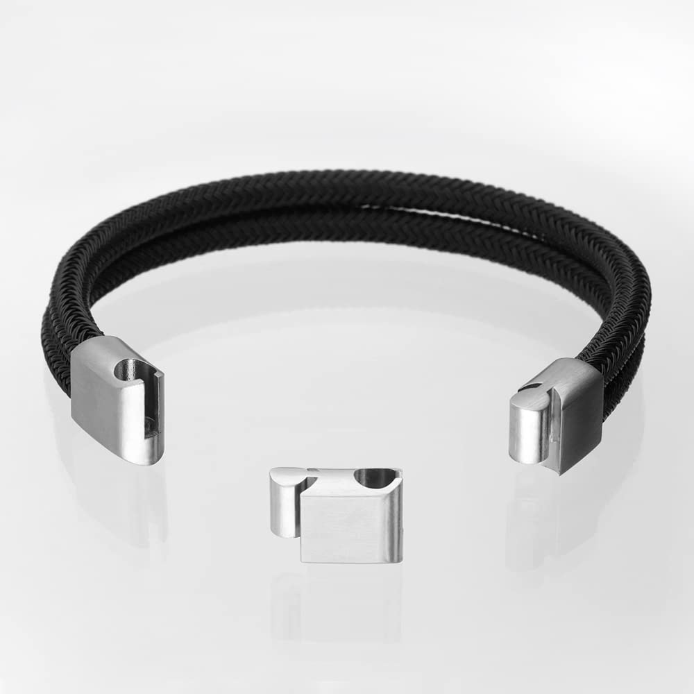 Treuheld® Kunststoff-Armband mit Magnetverschluss | 2 Reihen