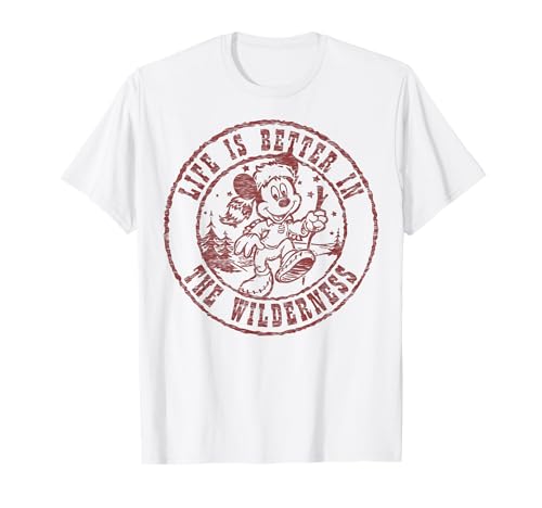 T-shirt Mickey Disney Wilderness pour raviver vos souvenirs d'enfance