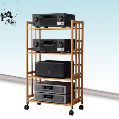 Support de composants audio réglable pour organiser et déplacer vos appareils vidéo