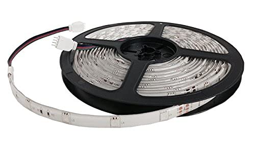 Cinta LED RGB 24V 16 pies 150 LEDs NovaBright miniatura 5