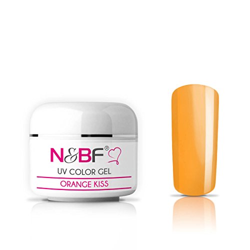 N&BF UV Farbgel 5 ml | Orange Kiss | Colourgel deckend mittelviskos | Color Gel für Gelnägel | Made in Germany | Nageldesign Farbgele | selbstglättend ohne Säure N&BF UV Farbgel 5 ml | Orange Kiss | Colourgel deckend mittelviskos | Color Gel für Gelnägel | Made in Germany | Nageldesign Farbgele | selbstglättend ohne Säure