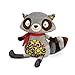 B. toys Sprechendes Kuscheltier – Waschbär mit Aufnahmefunktion – Plüschtier Rascal the Raccoon, Sensorik Spielzeug für Kinder und Baby ab 10 Monate
