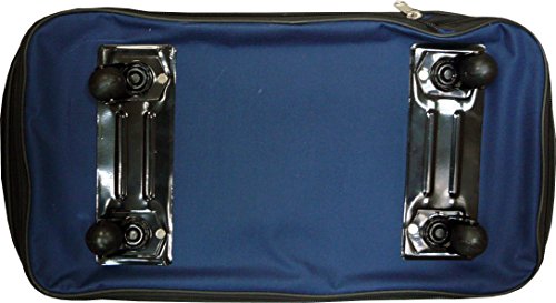 Eshion Expandable Rolling Duffle Bag Wheeled Spinner Suitcase Luggage,30/36/40 Inch (30 Inch, Navy)2